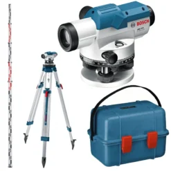 BOSCH Optisches Nivelliergerät GOL 20 D Set Mit BT 160 Und GR 500 Im Koffer