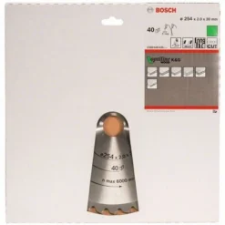 Bosch Kreissägeblatt Optiline Wood Für Kapp Und Gehrungsägen 254 X 30 X 2 Mm 40 WZ/N 2608640435 10 Bosch Kreissägeblatt Optiline Wood Für Kapp Und Gehrungsägen 254 X 30 X 2 Mm 40 WZ/N 2608640435 -Fix Zauber Verkaufsgeschäft 155213551be6ba6b36f