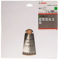 Bosch Kreissägeblatt Optiline Wood Für Kapp Und Gehrungssägen 254 X 30 X 2,0 Mm 60 2608640436 -Fix Zauber Verkaufsgeschäft 155214