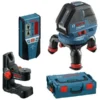 Bosch Linienlaser GLL 3-50 Mit Laser-Empfänger LR2 Universalhalterung BM1 L-BOXX 0601063803 ABV