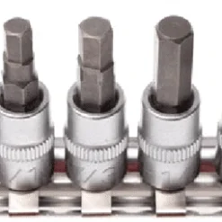 BGS Bit-Einsatz-Satz | 6,3 Mm (1/4") | Innensechskant 3/32" - 3/8" | Zollgrößen | 9-tlg. – 2749