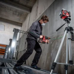 FLEX 360° Kreuzlinien-Laser Mit Empfängermodus ALC 3 360-G R10.8 Set 500.739 -Fix Zauber Verkaufsgeschäft 500739 14