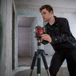 FLEX 360° Kreuzlinien-Laser Mit Empfängermodus ALC 3 360-G R10.8 Set 500.739 -Fix Zauber Verkaufsgeschäft 500739 15