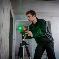 FLEX 360° Kreuzlinien-Laser Mit Empfängermodus ALC 3 360-G R10.8 Set 500.739 -Fix Zauber Verkaufsgeschäft 500739 17