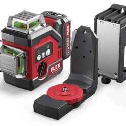 FLEX 360° Kreuzlinien-Laser Mit Empfängermodus ALC 3 360-G R10.8 Set 500.739 -Fix Zauber Verkaufsgeschäft 500739 9