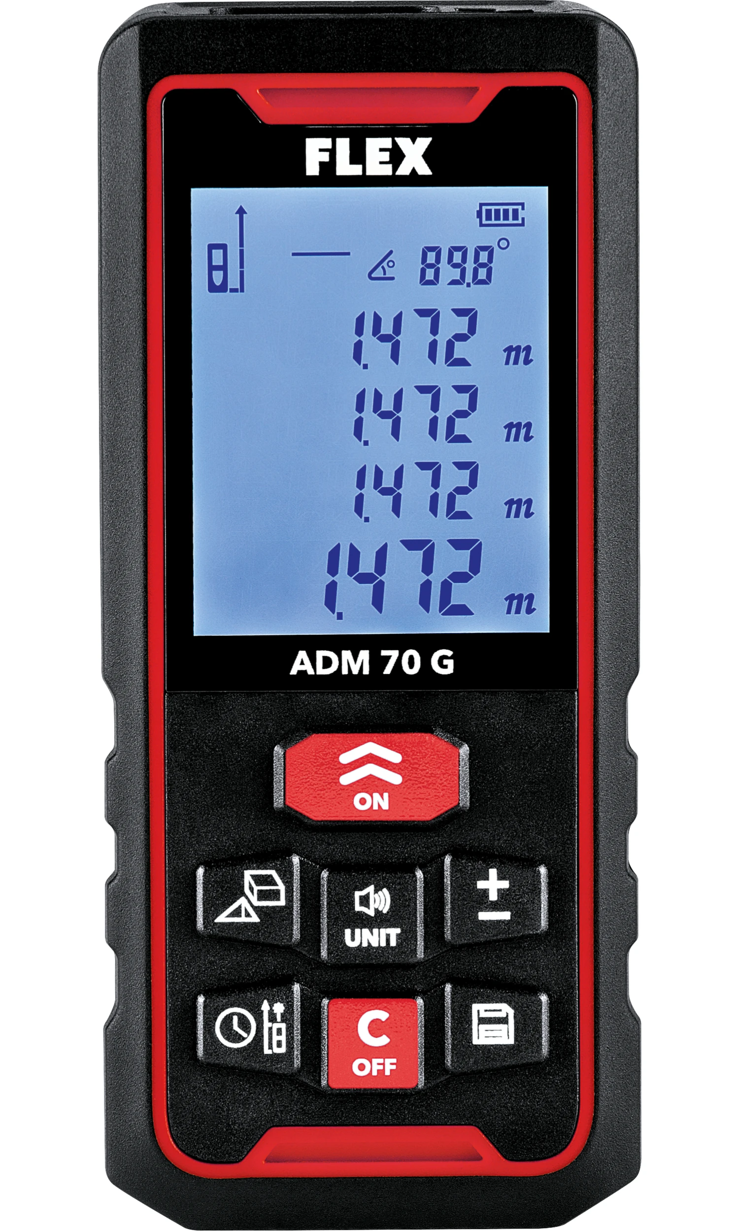 FLEX ADM 70 G Laserentfernungsmesser 518.956 1 FLEX ADM 70 G Laserentfernungsmesser 518.956