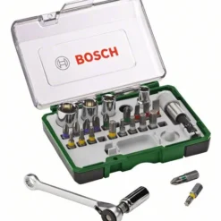 Bosch Schrauberbit- Und Ratschen-Set 27-teilig 2607017160 -Fix Zauber Verkaufsgeschäft 533401037533d2e145c568