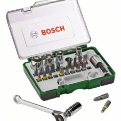 Bosch Schrauberbit- Und Ratschen-Set 27-teilig 2607017160
