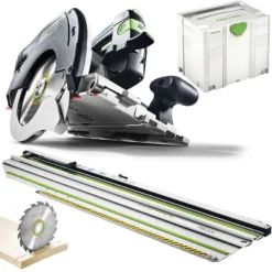 Festool Handkreissäge HK 55 EBQ Plus FSK 420 574678 Mit Kappschiene
