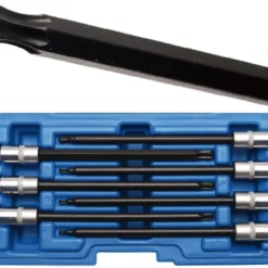 BGS Bit-Einsatz-Sortiment | 6,3 Mm (1/4") | T-Profil (für Torx) Mit Kugelkopf T10 - T40 | 7-tlg. – 8618