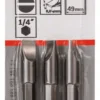 Bosch Schrauberbit Extra-Hart S 1,6 X 8,0 49 Mm 3er-Pack 2607001487