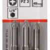 Bosch Schrauberbit Extra-Hart PZ 2 49 Mm 3er-Pack 2607001577