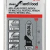 Bosch Stichsägeblatt T 101 BF Clean For Hard Wood 25er-Pack 2608634988