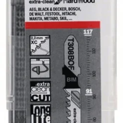 Bosch Stichsägeblatt T 308 BOF Extraclean For Hard Wood 25er-Pack 2608636641
