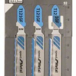 Bosch Stichsägeblatt T 121 GF Speed For Metal 3er-Pack 2608636695