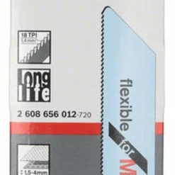 Bosch Säbelsägeblatt S 522 EF Flexible For Metal 5er-Pack 2608656012