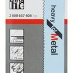 Bosch Säbelsägeblatt S 1125 VF Heavy For Metal 5er-Pack 2608657408