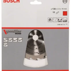 Bosch Kreissägeblatt Speedline Wood 130 X 16 X 2,2 Mm 18 2608640775