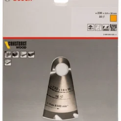 Bosch Kreissägeblatt Construct Wood 230 X 30 X 2,8 Mm 16 2608640635