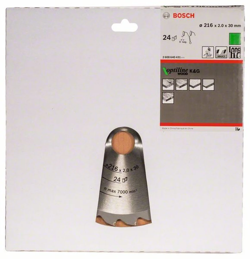 Bosch Kreissägeblatt Optiline Wood Für Kapp Und Gehrungssägen 216 X 30 X 2,0 Mm 24 2608640431 1 Bosch Kreissägeblatt Optiline Wood Für Kapp Und Gehrungssägen 216 X 30 X 2,0 Mm 24 2608640431
