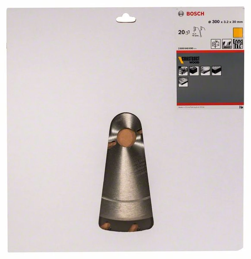 Bosch Kreissägeblatt Construct Wood 300 X 30 X 3,2 Mm 20 2608640690 1 Bosch Kreissägeblatt Construct Wood 300 X 30 X 3,2 Mm 20 2608640690