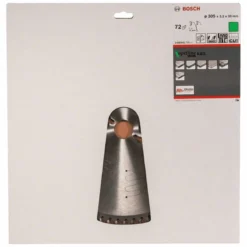 Bosch Kreissägeblatt Optiline Wood Für Tischkreissägen 305 X 30 X 3,2 Mm 72 2608641771