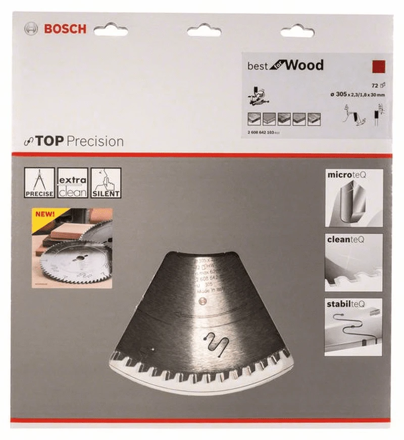 Bosch Kreissägeblatt Top Precision Best For Wood 305 X 30 X 2,3 Mm 72 2608642103 1 Bosch Kreissägeblatt Top Precision Best For Wood 305 X 30 X 2,3 Mm 72 2608642103