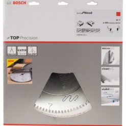 Bosch Kreissägeblatt Top Precision Best For Wood 300 X 30 X 3,2 Mm 96 2608642117