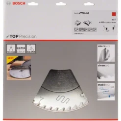Bosch Kreissägeblatt Top Precision Best For Wood 315 X 30 X 3,2 Mm 48 2608642119