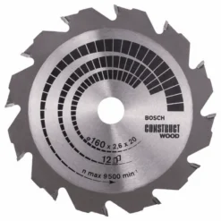 Bosch Kreissägeblatt Construct Wood 160 X 20/16 X 2,6 Mm 12 2608640630 -Fix Zauber Verkaufsgeschäft IMG RD 161156 16