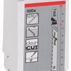 Bosch Stichsägeblatt T 101 B Clean For Wood 100er-Pack 2608637876