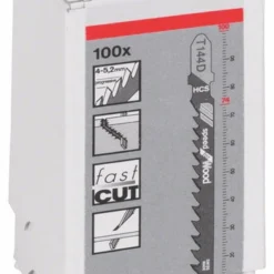 Bosch Stichsägeblatt T 144 D Speed For Wood 100er-Pack 2608637880