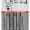 Bosch Schrauberbit Extra-Hart HEX 5 49 Mm 3er-Pack 2607001734