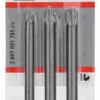 Bosch Schrauberbit-Set Extra-Hart 3-teilig PZ1 PZ2 PZ3 89 Mm 2607001761