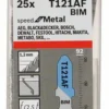 Bosch Stichsägeblatt T 121 AF Speed For Metal 25er-Pack 2608636700