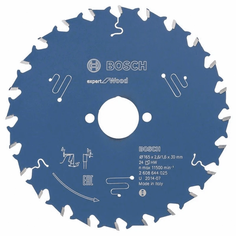 Bosch Kreissägeblatt Expert For Wood 165 X 30 X 2,6 Mm 24 2608644025 2 Bosch Kreissägeblatt Expert For Wood 165 X 30 X 2,6 Mm 24 2608644025 – Bild 2
