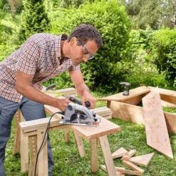 Bosch Handkreissäge PKS 40 Mit Kreissägeblatt Optiline Wood 06033C5000 -Fix Zauber Verkaufsgeschäft IMG RD 209025 16