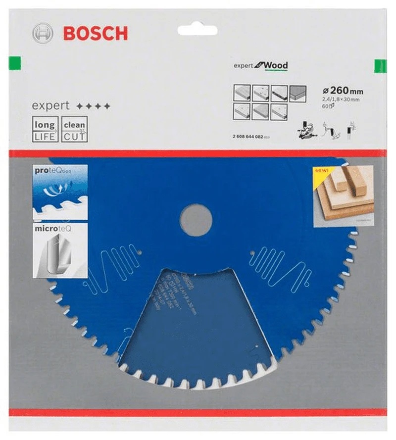 Bosch Kreissägeblatt Expert For Wood 260 X 30 X 2,4 Mm 60 2608644082 2 Bosch Kreissägeblatt Expert For Wood 260 X 30 X 2,4 Mm 60 2608644082 – Bild 2