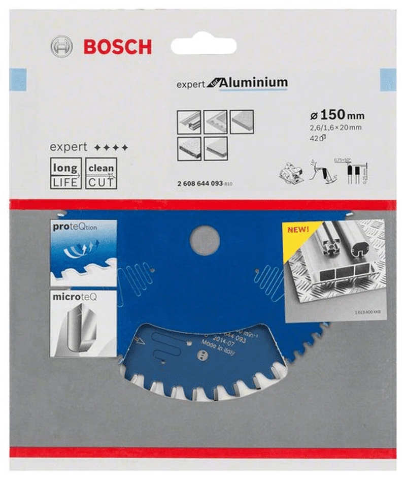 Bosch Kreissägeblatt Expert For Aluminium 150 X 20 X 2,6 Mm 42 2608644093 2 Bosch Kreissägeblatt Expert For Aluminium 150 X 20 X 2,6 Mm 42 2608644093 – Bild 2