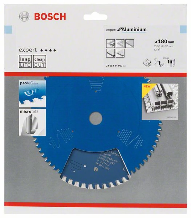 Bosch Kreissägeblatt Expert For Aluminium 180 X 30 X 2,6 Mm 56 2608644097 2 Bosch Kreissägeblatt Expert For Aluminium 180 X 30 X 2,6 Mm 56 2608644097 – Bild 2