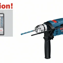 BOSCH Schlagbohrmaschine GSB 13 RE + Bohrerset Im Koffer 600W GSB13 -Fix Zauber Verkaufsgeschäft IMG RD 238118 16