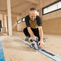 Bosch Handkreissäge GKS 55+ GCE Mit L-BOXX 0601682101 -Fix Zauber Verkaufsgeschäft a k gks55plus g gce osb platten dsc919755f2d88ba23cf