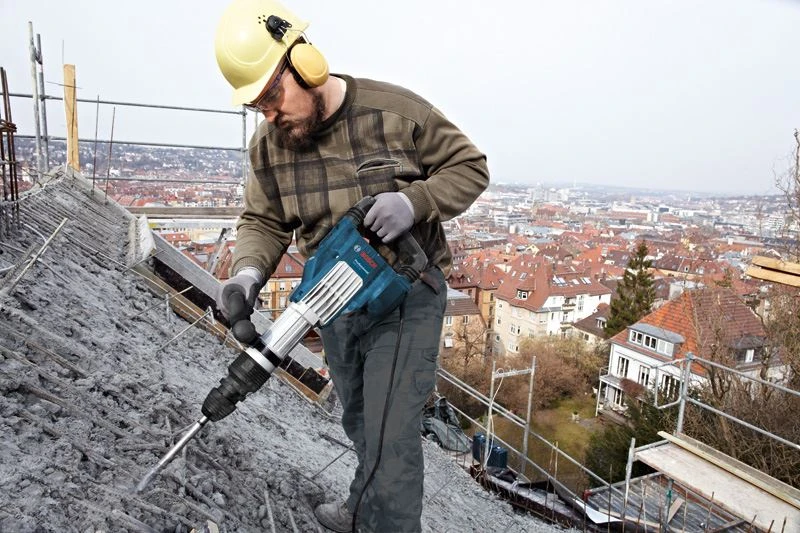 Bosch Schlaghammer GSH 11 VC Mit SDS-max Meißelhammer 0611336000 4 Bosch Schlaghammer GSH 11 VC Mit SDS-max Meißelhammer 0611336000 – Bild 4