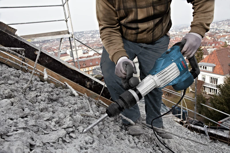 Bosch Schlaghammer GSH 11 VC Mit SDS-max Meißelhammer 0611336000 5 Bosch Schlaghammer GSH 11 VC Mit SDS-max Meißelhammer 0611336000 – Bild 5