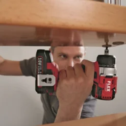 FLEX 504890 DD 2G 18.0-EC/5.0 Set 2-Gang Akku-Bohrschrauber 18V -Fix Zauber Verkaufsgeschäft flex 504890 002