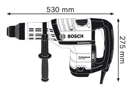Bosch Bohrhammer GBH 8-45 D Mit SDS-max 0611265100 5 Bosch Bohrhammer GBH 8-45 D Mit SDS-max 0611265100 – Bild 5