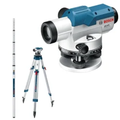 Bosch Optisches Nivelliergerät GOL 26 D Mit Stativ BT 160 Messlatte GR 500 061599400E
