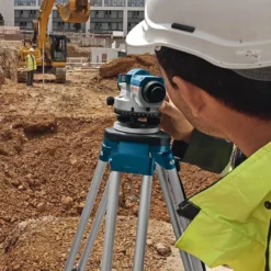 Bosch Optisches Nivelliergerät GOL 26 G Mit Stativ BT 160 Messlatte GR 500 061599400C -Fix Zauber Verkaufsgeschäft gol baugrube ii 037416