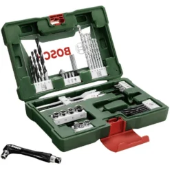 Bosch V-Line Bohrer- Und Bit-Set 41-teilig Mit Winkelschrauber 2607017316