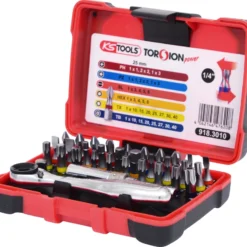 KS Tools 1/4" TORSIONpower Bit-Box, 32-tlg. - 918.3010